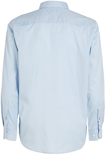 Tommy Hilfiger Herren Hemd Core Flex Langarm, Blau (Calm Blue), XS – Ansicht 6