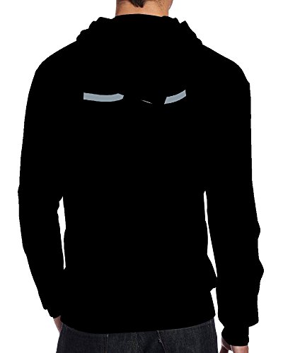 Sudaderas con capucha para hombre negro XXL personalizables de algodón