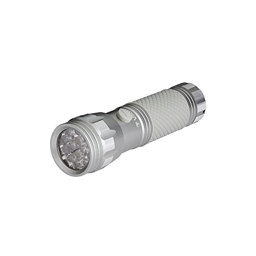 VARTA UV Taschenlampe LED inkl. 3x AAA Batterien, UV Light, zum Prüfen & Verifizieren Banknoten, Fingerabdrücken, Hygienehelfer, zum Erkennen von Schmutzrückständen & Urin von Haustieren