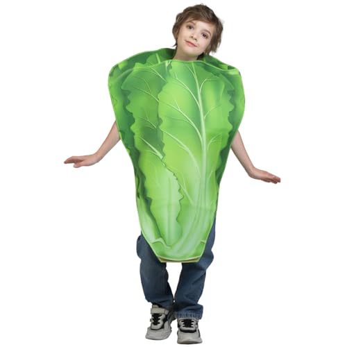 Disfraz Unisex Infantil de Lechuga Divertida