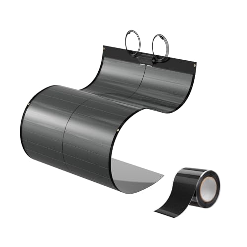 Image of BougeRV Yuma 100W Compact CIGS Thin-Film Flexible Solar Panel with Waterproof Butyl Rubber Tape 3.98