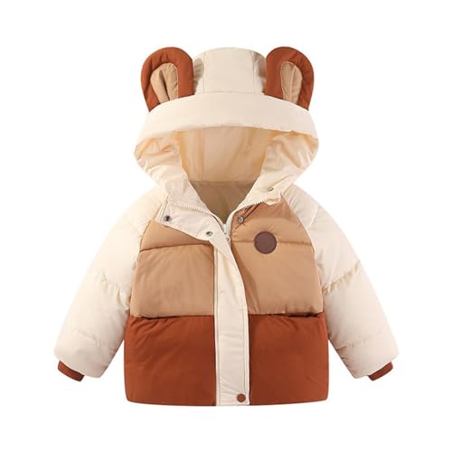 Winter Coats for Kids With Hoods (Padded) Light Jacket For Baby Boys Girls Girls Winter Coat Down Jacket