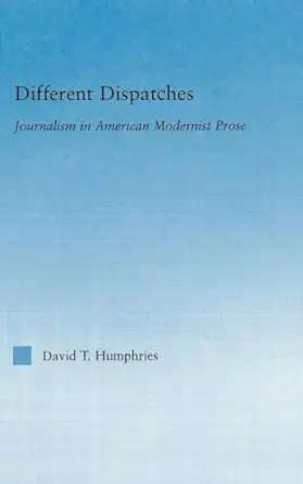 Different Dispatches (Literary Criticism and Cultural Theory) book cover