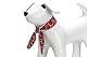 Beeztees Quick Cooler Meloenie, Hundehalsband, Rot, L