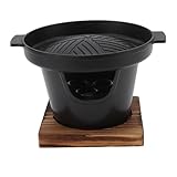 Poêle à barbecue domestique : mini barbecue, nous vous recommandons d'utiliser du charbon de bois, des briquettes et des réchauds à alcool. Ce mini gril portable de table est un mini gril antiadhésif, facile à utiliser et à nettoyer