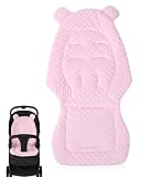MenYiYDS Cojín Reductor para Silla de Coche y Cuna,Ideal para Cochecito y Silla Paseo (Rosa)