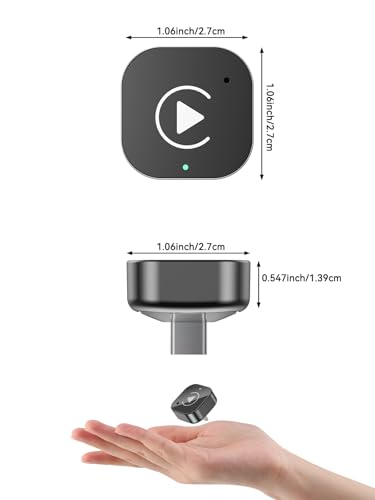 Hyphoon Wireless CarPlay Adapter USB C, Compact Android Auto Dongle - image 6