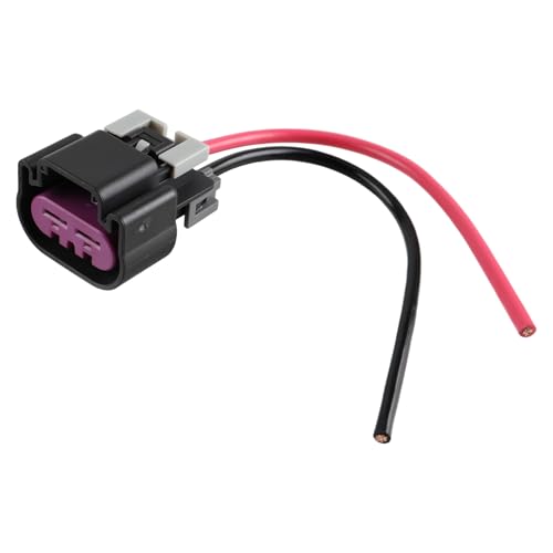 Carbhub Electric Fan Pigtail Connector Harness Compatible with GM Chevy Trucks 2005-2012 Electric Fan Switch Connector Harness Plug Replaces Parts Number PT2649 100-00679 13580874