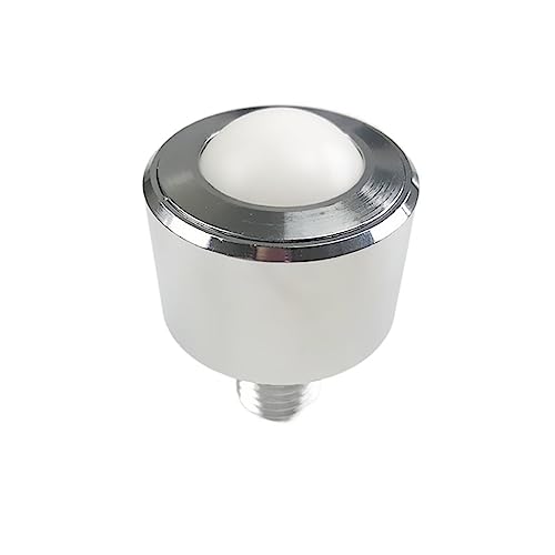 Universal Bearing Transfer Ball Nylon Ball Casters Mute Universal Wheel Screw Cylinder Flexible Durable Machine Wheel 1Pcs(KSM-30FL)