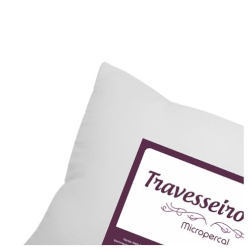 Kit Travesseiros Toque Pluma Ganso 06Un Antiácaro Antimofo 70x50 cm