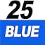25Pcs-Blue