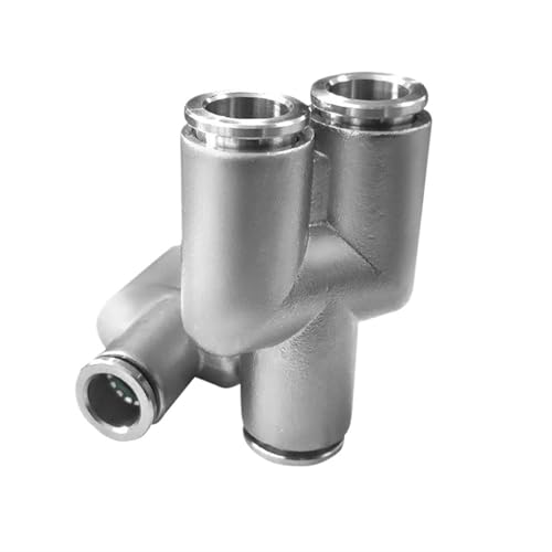 Connecteur pneumatique en acier inoxydable 304 PY8 de qualité supérieure pour tube 8 mm