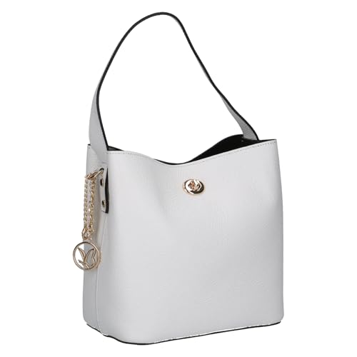 Sac à main femmes CAPRICE blanc cassé idéal pour vos sorties citadines