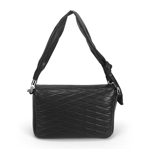 Image of Mochi Women Casual PU Soft Body Magnet closure Quilted Shoulder Bag