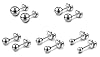 AllerPierce Hypoallergenic Silver Ball Earrings Studs Set Cartilage Earrings Stainless Steel Round Ball Studs Earrings for Women Men 3mm-8mm(10Pcs) #2