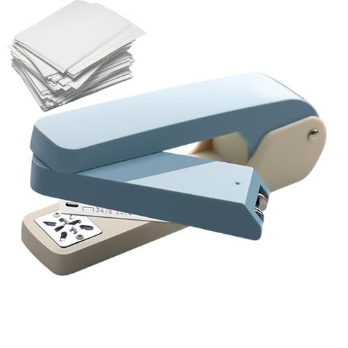 Grapadora para folletos | Grapadora giratoria a 360° – Grapadora para encuadernación de libros, grapadora giratoria con brazo oscilante, grapadora giratoria para encuadernar 50 páginas, grapadora de