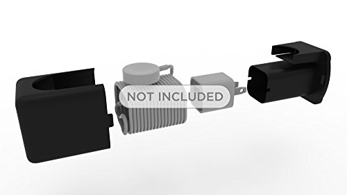 Helix Charging Dock Housing For Your Apple Watch Charger And Cable (Black) #TOP2