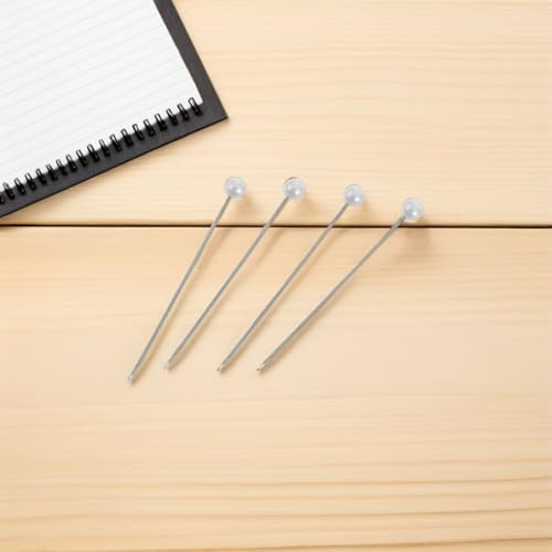 Chinchetas redondas de acero inoxidable GALPADA con cabeza de perla para corcho 7