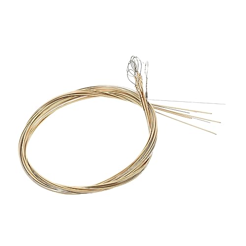 CORHAD Mandolin String Replacement Kit 8 Pcs Metal Strings Ideal for Enhanced Sound and Playability