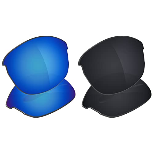 Image of Galvanic Replacement Lenses for Ray-Ban RB4173 62mm Sunglasses - Ice + Black Polarized - Combo Pack