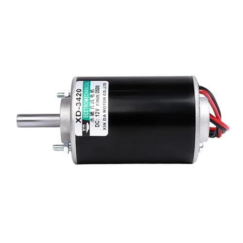 Moteur 12V 3500 tr/min réversible à aimants permanents pour appareils de laboratoire