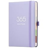 Agenda 2026-2027, Agenda A5 2026-2027 Día por Página, Planificador Diario, Planifica tu Año de Julio de 2026 a Junio de 2027 con Pestañas Mensuales, Diseño Lateral Colorido, Lazo para Bolígrafo y