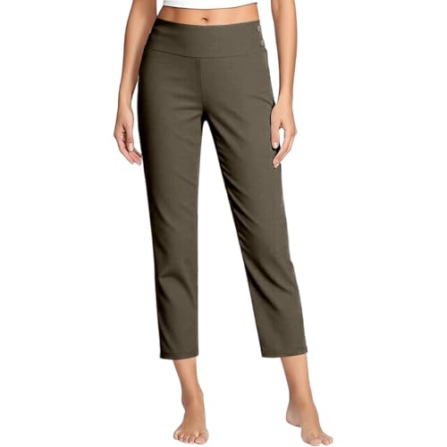Leggings Anticeluliticos Mujer 3/4 Sin Costuras Pantalones Capri Cintura Alta Suave Ropa Pilates Yoga Push Up Talla Grande Mallas Pirata Fitness Transpirable Elastic Waist Dance Pilates Yoga Pants