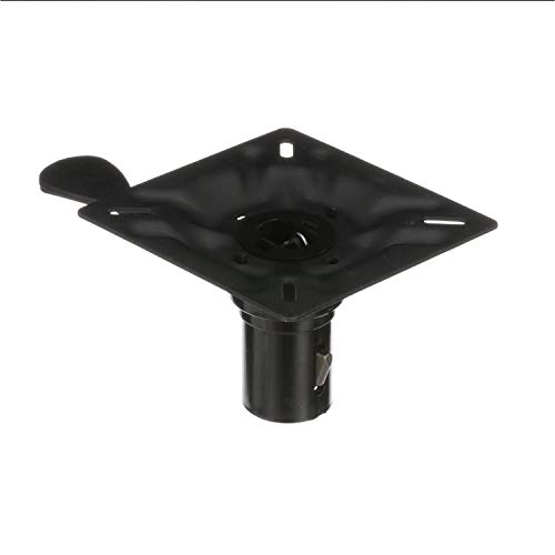 Attwood 238152-7 238 Series Seat Mount, Plated Steel, 3-Degrees Tilt, Right-Side Handle, Meets Abyc Code Ao #TOP1