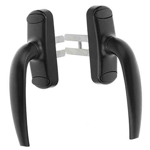 SEWACC 2 piezas Manilla para Ventana Corredera de Aleación de Zinc Diseño Ergonómico Resistente para Puertas Interiores y Ventanas Abatibles Fácil Instalación y Uso Cómodo