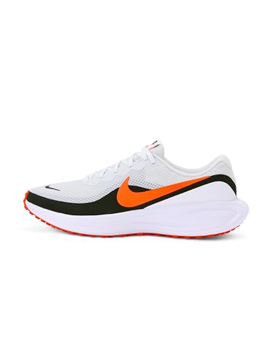 Nike Men's Revolution 8 Road Running Shoes, Off White/Total...