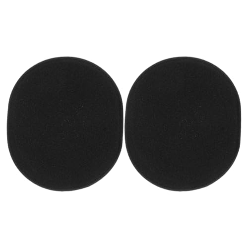 2 pezzi Auricolari Schiuma per Cuffie Comfort Prolungato Miglioramento Audio e Isolamento Compatibili e Sicuri per