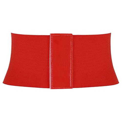 Ayliss Women Elastic Wide Band Tied Waspie Corset Waist Cincher Belt,Black4