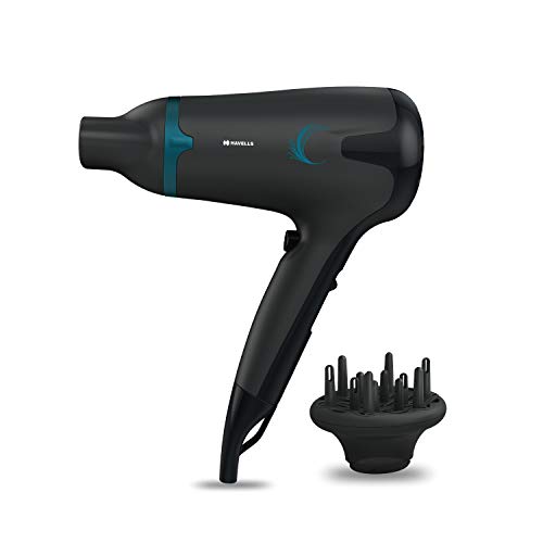 Havells HD3270 2-in-1 1700 Watts Hair Dryer with Diffuser and Thin Concentrator - Black view 1
