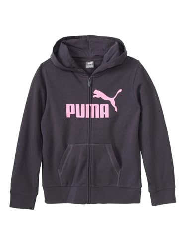 Image of PUMA Girls' Core Logo Zip Up Hoodie