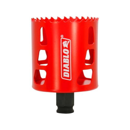 Diablo Bi-Metal Hole Saw - 2-1/2 Inch Diameter, 2-3/8 Inch Cutting Depth