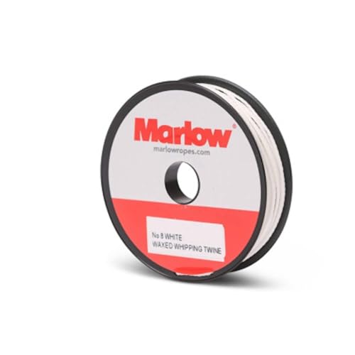 SGT Knots - Marlow Wax Polyester Whipping Twine #4 - for Rope Splice, Whipping Ropes, Sail Twine, General Utility - 134 FT - Gold