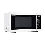 SHARP SMC1161KW Countertop Microwave Oven with Removable 12.4" Carousel Turntable, 1.1 Cubic Feet, 1000 Watt CuFt, White - Image 3
