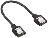 StarTech.com 6-Inch Latching Round SATA Cable (LSATARND6)