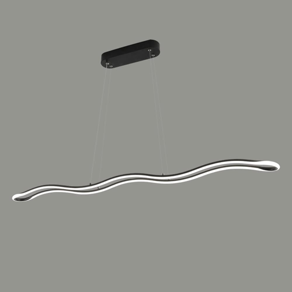 Lampe à suspension pour îlot de cuisine au design moderne et chaleureux