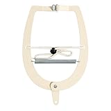 SCHMUSEWOLKE Türklammer für Baby Federwiege - Türrahmenklammer - Mit Sicherheitsseil - Belastbar bis 15 kg - Beige