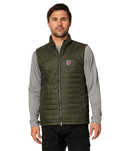 Image of Fjallraven Expedition X-Latt Men's Vest - Water and Wind Resistant, Insulated, Lightweight, Packable - Hiking, Travel