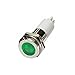Value Brand 24M129 Flat Indicator Light, Green, 12Vdc