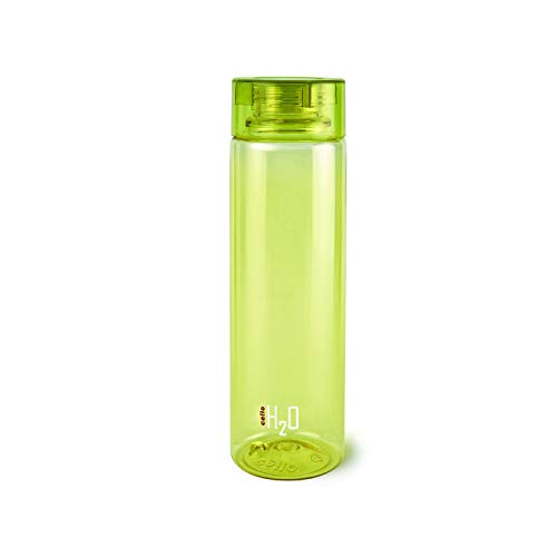 Image of CELLO H2O Round Premium Edition Water Bottle Set of 3, 1000ml, Sea Green | BPA Free, Unbreakable & Reusable | Leakproof Silicone Lid Fridge Set of PET Water Bottle For Kitchen, Office, College, Travel