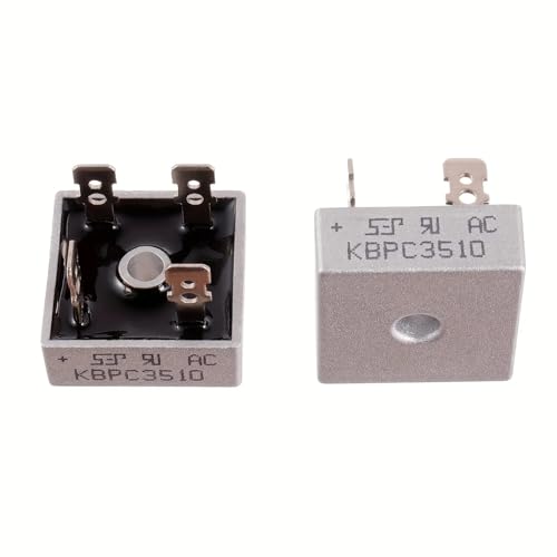 Diodo rectificador de puente KBPC3510 robusto de alta durabilidad 35A 1000V 5