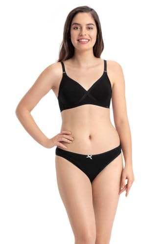 Image of Amante Every de Pink Solid Non-Wired Non Padded Everyday Bra