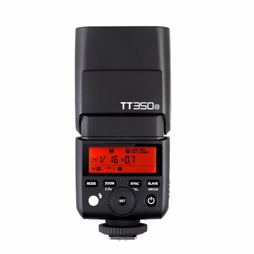 Image of Godox TT350N 2.4G Wireless HSS 1 /8000s GN36 TTL Autoflash,LCD Panel 0.1-2.2s Recycle Time,Compatible for Nikon D800 D700 D7100 D7000 D5200 D5100 D5000 D300 D300S D3200 D3100 D3000 D200 D70S D810 etc