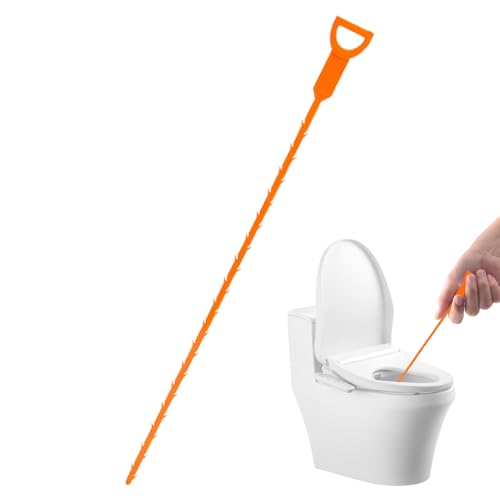 Removedor de obstrucciones de drenaje de fregadero, herramienta de limpieza de barrena, removedor de obstrucciones de fontanero, drenaje recogedor de adecuado para desatascar fregaderos de baño y