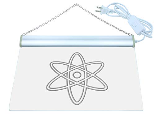 ADVPRO Atom Symbol Science Display LED Neon Sign Red 16 x 12 Inches st4s43-i891-r