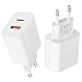 Apple MFi Certified 2Pack USB C Netzteil Adapter für iPhone 15 pro max/14 Pro/13/12/11/XR/iPad/AirPods, Samsung, 2Port USB A+USB C Kompaktes Stecker, Schnellladegerät mit Intelligent PD&QC-ohne Kabel Ort mit günstig Kaufen-Apple MFi Certified 2Pack USB C Netzteil Adapter für iPhone 15 pro max/14 Pro/13/12/11/XR/iPad/AirPods, Samsung, 2Port USB A+USB C Kompaktes Stecker, Schnellladegerät mit Intelligent PD&QC-ohne Kabel