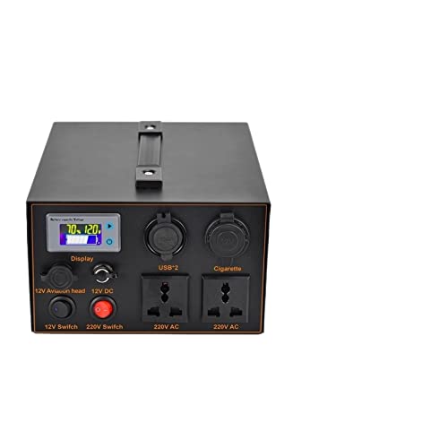 Generador solar portátil para estación de energía – Suministro de almacenamiento de energía de batería para camping y uso en caravanas